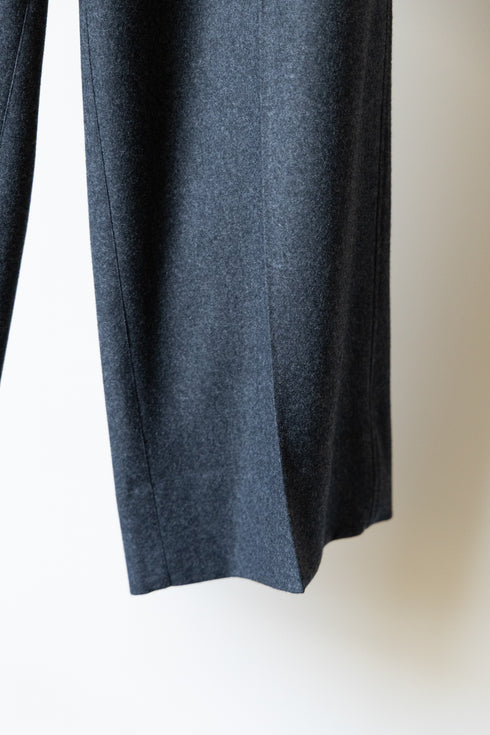【SHEIK YERBOUTI】"SUPER120'S WOOL FRANNEL EASY TROUSERS"